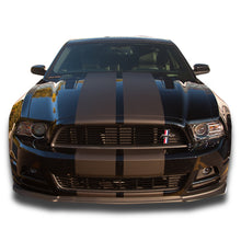 Matte/Glossy White or Black 2013-2014 Mustang Dual Racing Rally Stripe, 8-10 Inch