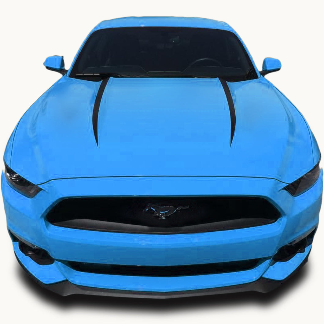 Mustang Dual Hood Spear Accent Decals