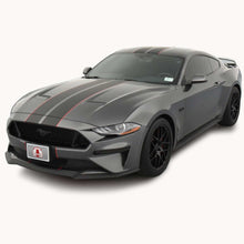 Rally Racing Stripes (with Optional Pinstriping) for a Ford Mustang (2018, 2019, 2020, 2021, 2022, 2023)