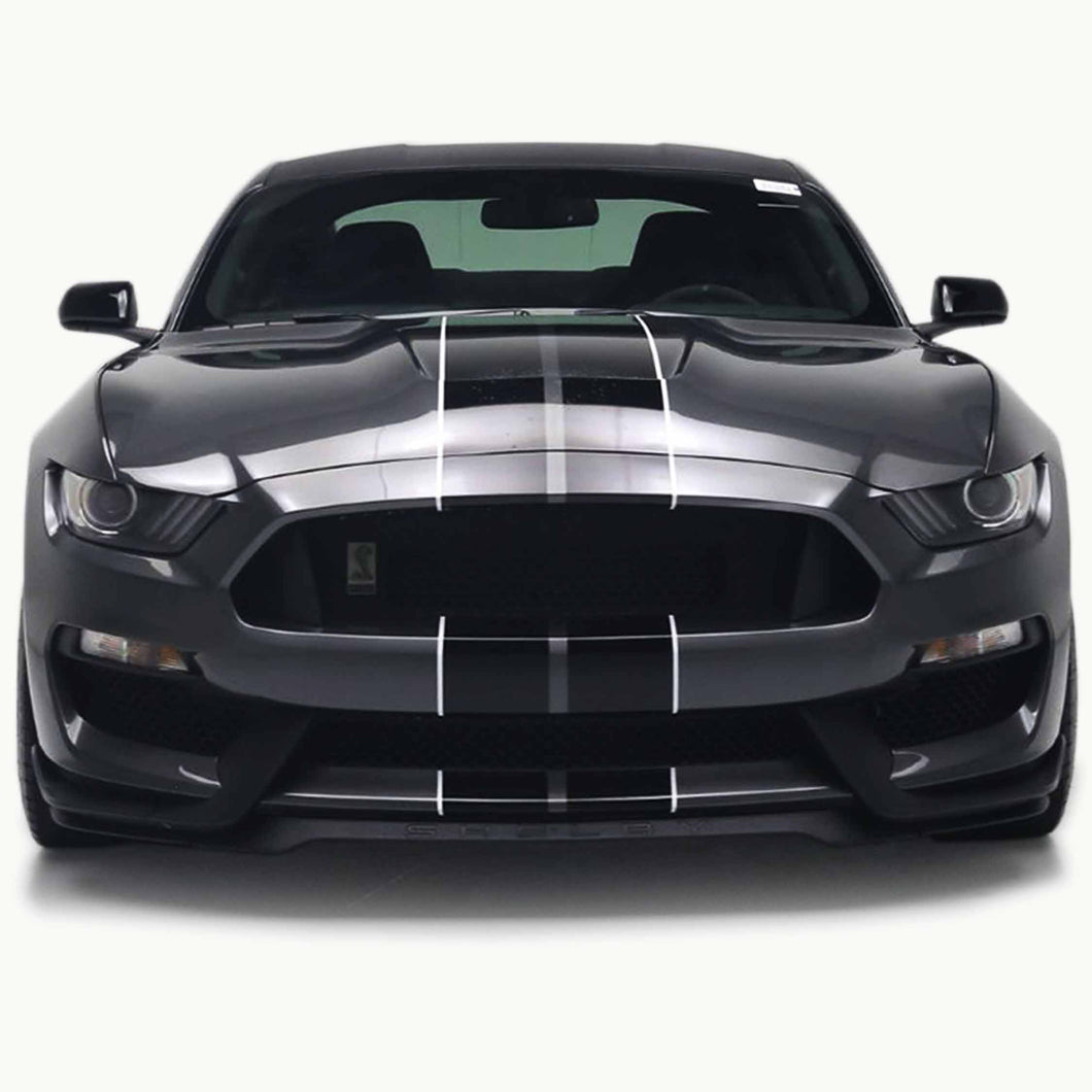 Shelby GT350 Racing Stripes with Optional Pinstriping (2016, 2017, 2018, 2019, or 2020)