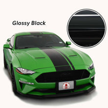 Center Offset Stripes for a Ford Mustang (2018, 2019, 2020, 2021, 2022, 2023)