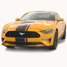 Center Offset Stripes for a Ford Mustang (2018, 2019, 2020, 2021, 2022, 2023)