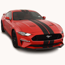 Rally Racing Stripes (with Optional Pinstriping) for a Ford Mustang (2018, 2019, 2020, 2021, 2022, 2023)