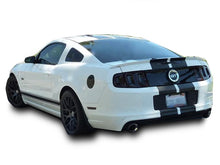 Matte/Glossy White or Black 2013-2014 Mustang Dual Racing Rally Stripe, 8-10 Inch