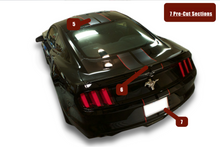 Pre-Cut INDIVIDUAL SECTION: ~Racing Stripes~  Mustang 8-10 Inch