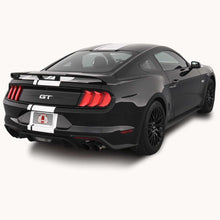 Center Offset Stripes for a Ford Mustang (2018, 2019, 2020, 2021, 2022, 2023)